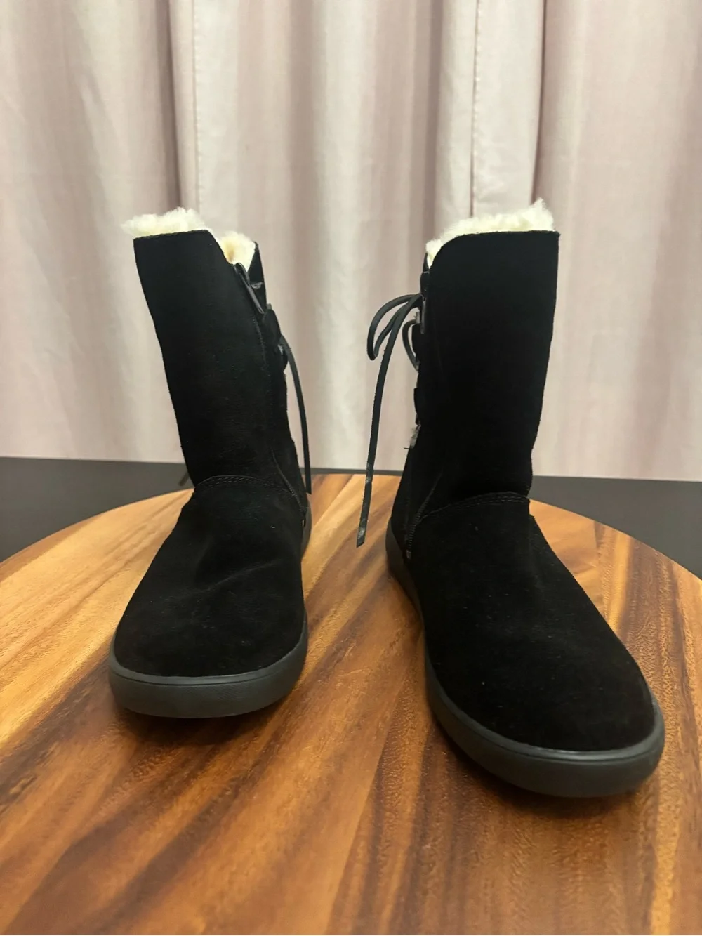 Koolaburra by Ugg Black Shazi Short Boots Size 6